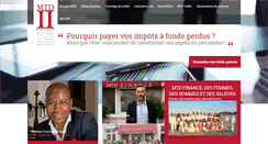 Desktop Screenshot of mtd-finance.fr